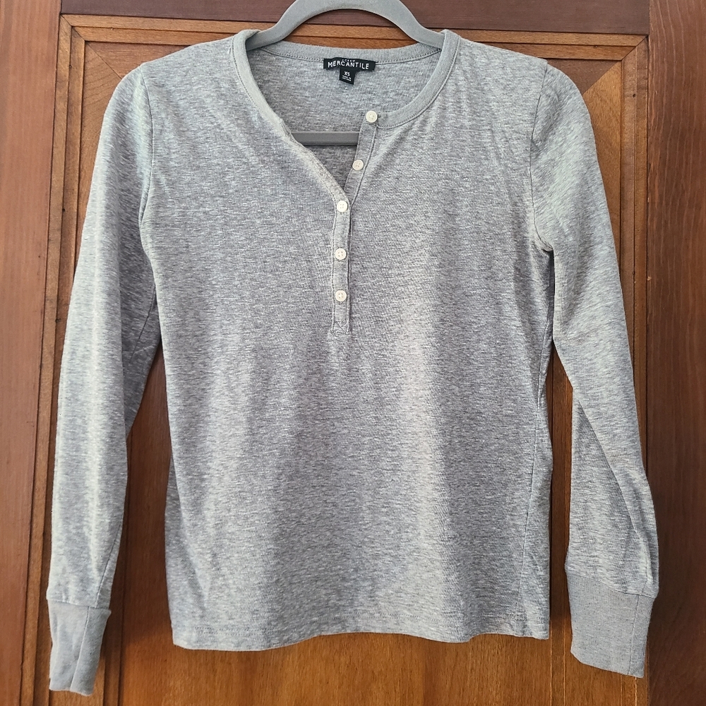 J Crew Henley Shirt